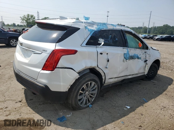 2017 Cadillac XT5 Luxury FWD with VIN 1GYKNBRS2HZ296859, listed as a Copart auction lot 64982445 with 30,765 mi miles and Salvage title. Bid and sale history available at DreamBid. Image 3.