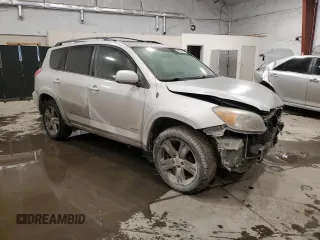 2007 Toyota RAV4 Sport with VIN JTMBD32V775113674, listed as a Copart auction lot 46236255 with 176,795 mi miles and Salvage Title. Bid and sale history available at carsss.com. Image 4.