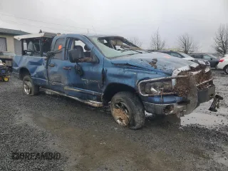 2005 Dodge Ram 2500 SLT with VIN 3D7KS28C65G810903, listed as a Copart auction lot 42445865 with 0 mi miles and Salvage Title. Bid and sale history available at carsss.com. Image 4.
