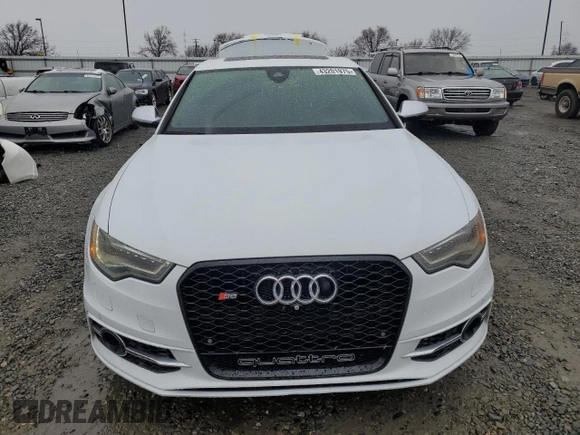 2013 Audi S6 Prestige with VIN WAUJ2BFC7DN025169, listed as a Copart auction lot 43201975 with 112,821 mi miles and Salvage Title. Bid and sale history available at carsss.com. Image 5.