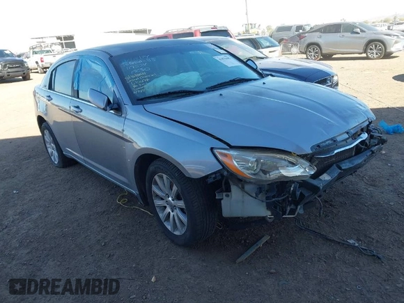 2013 Chrysler 200 Touring with VIN 1C3CCBBB3DN672274, listed as a IAAI auction lot 41870482 with 148,887 mi miles. Bid and sale history available at carsss.com. Image 1.