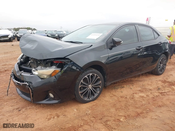 2016 Toyota Corolla L with VIN 2T1BURHE2GC612959, listed as a IAAI auction lot 41453224 with 159,495 mi miles. Bid and sale history available at carsss.com. Image 17.