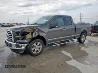 2015 Ford F-150 XL with VIN 1FTEX1CP7FKE36339, listed as a Copart auction lot 50197975 with 118,668 mi miles and Clean Title. Bid and sale history available at carsss.com. Image 1.