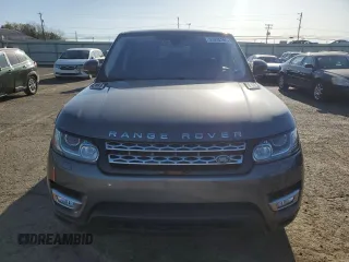 2017 Land Rover Range Rover Sport HSE with VIN SALWR2FK8HA694052, listed as a Copart auction lot 53330155 with 75,181 mi miles and Salvage title. Bid and sale history available at DreamBid. Image 5.