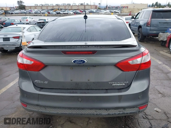 2013 Ford Focus Titanium with VIN 1FADP3J2XDL270393, listed as a IAAI auction lot 41814775 with 76,907 mi miles and . Bid and sale history available at carsss.com. Image 17.