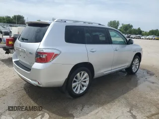 2009 Toyota Highlander Hybrid Limited with VIN JTEEW44A292030600, listed as a Copart auction lot 56740284 with 0 mi miles and Salvage Title. Bid and sale history available at carsss.com. Image 3.