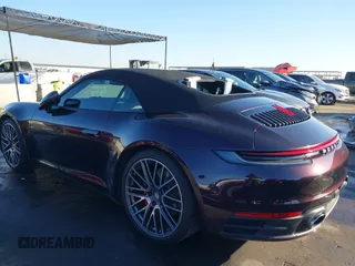 2021 Porsche 911 Carrera S with VIN WP0CB2A96MS249008, listed as a IAAI auction lot 41098590 with 13,304 mi miles. Bid and sale history available at carsss.com. Image 3.