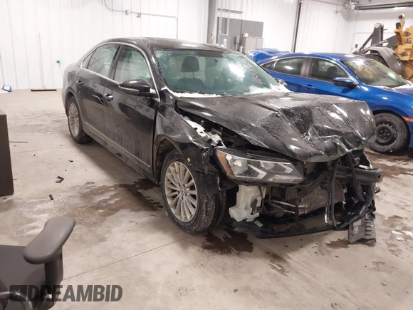 2016 Volkswagen Passat SE with VIN 1VWBS7A33GC056668, listed as a IAAI auction lot 41544363 with 120,605 mi miles and . Bid and sale history available at DreamBid. Image 1.