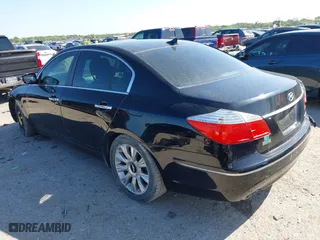 2010 Hyundai Genesis with VIN KMHGC4DE2AU074772, listed as a IAAI auction lot 41952692 with 126,042 mi miles. Bid and sale history available at carsss.com. Image 3.