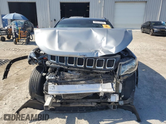 2020 Jeep Compass Limited z VIN 3C4NJCCBXLT211277, wystawiony jako Copart lot #58829525 z przebiegiem 66 223 mil mil oraz Nie do naprawy • Non repairable. Historia ofert i sprzedaży dostępna na DreamBid. Obrazek 5.