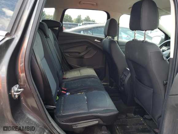 2017 Ford Escape SE with VIN 1FMCU0GDXHUE91333, listed as a Copart auction lot 73879814 with 0 mi miles and Non Repairable. Bid and sale history available at carsss.com. Image 10.