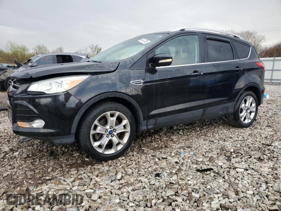 2014 Ford Escape Titanium with VIN 1FMCU9J98EUE07935, listed as a Copart auction lot 54147705 with 78,495 mi miles and Clean Title. Bid and sale history available at carsss.com. Image 1.