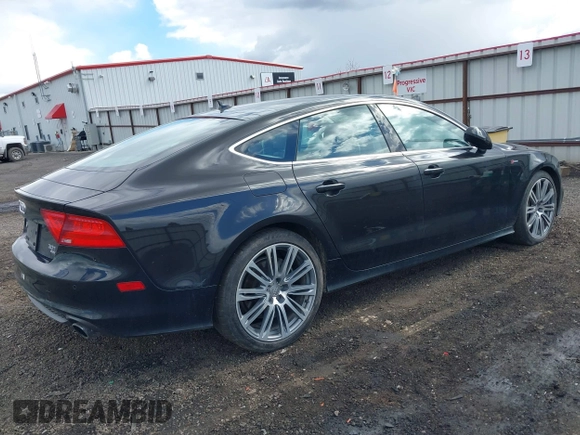 2014 Audi A7 3.0 Prestige with VIN WAU2GAFC4EN128180, listed as a IAAI auction lot 41835508 with 81,265 mi miles. Bid and sale history available at carsss.com. Image 4.