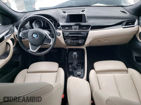 2018 BMW X2 sDrive28i with VIN WBXYJ3C32JEJ75719, listed as a Copart auction lot 60884755 with Not provided miles and Salvage title. Bid and sale history available at DreamBid. Image 8.