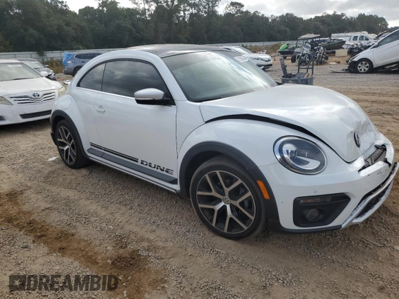 2016 Volkswagen Beetle with VIN 3VWS07AT5GM621801, listed as a Copart auction lot 77085764 with Not Provided miles and Salvage Title. Bid and sale history available at DreamBid. Image 4.