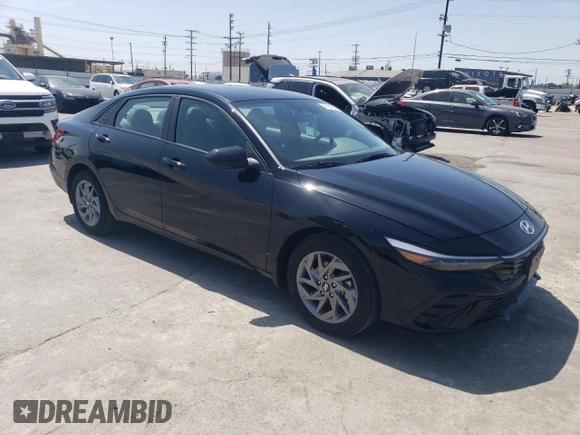 2024 Hyundai Elantra SEL with VIN KMHLM4DG2RU746211, listed as a Copart auction lot 54184085 with 4,783 mi miles and Salvage Title. Bid and sale history available at DreamBid. Image 4.