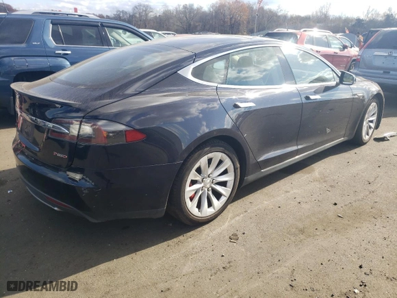 2014 Tesla Model S P85D with VIN 5YJSA1H29EFP63144, listed as a Copart auction lot 78866794 with 142,333 mi miles and Clean Title. Bid and sale history available at carsss.com. Image 3.