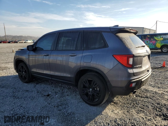 2021 Honda Passport Sport с VIN 5FNYF7H20MB014682, выставлен на аукционе Copart как лот 81172074 с пробегом 36 420 миль миль и Списание • Salvage title. История ставок и продаж доступна на DreamBid. Изображение 2.