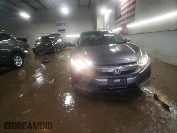2016 Honda Civic Sedan LX with VIN 19XFC2F53GE027498, listed as a Copart auction lot 46607055 with 146,607 mi miles and Salvage Title. Bid and sale history available at carsss.com. Image 14.