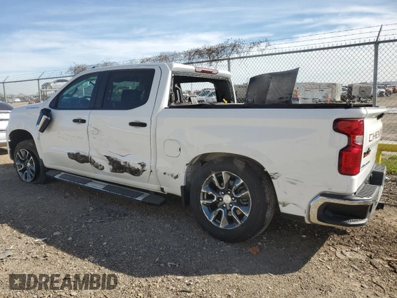 2023 Chevrolet Silverado 1500 LT with VIN 3GCPACEK3PG250460, listed as a Copart auction lot 41541585 with Not Provided miles and Clean Title. Bid and sale history available at DreamBid. Image 2.