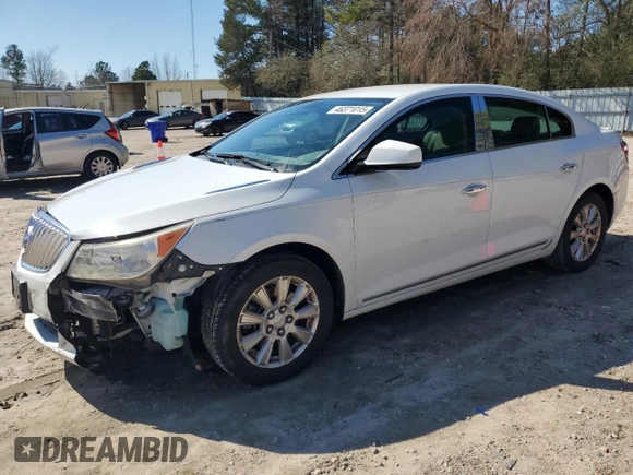 2011 Buick LaCrosse CX with VIN 1G4GA5EC5BF128175, listed as a Copart auction lot 46371015 with 102,122 mi miles and Salvage Title. Bid and sale history available at carsss.com. Image 1.