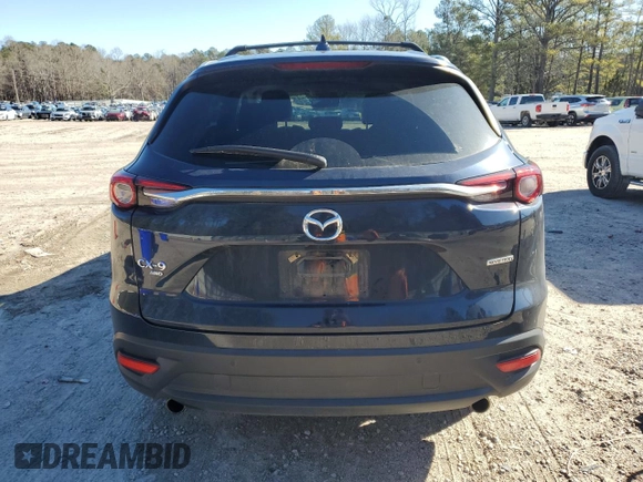 2022 Mazda CX-9 Touring Plus with VIN JM3TCBAY6N0612559, listed as a Copart auction lot 87203824 with 50,636 mi miles and Salvage Title. Bid and sale history available at carsss.com. Image 6.
