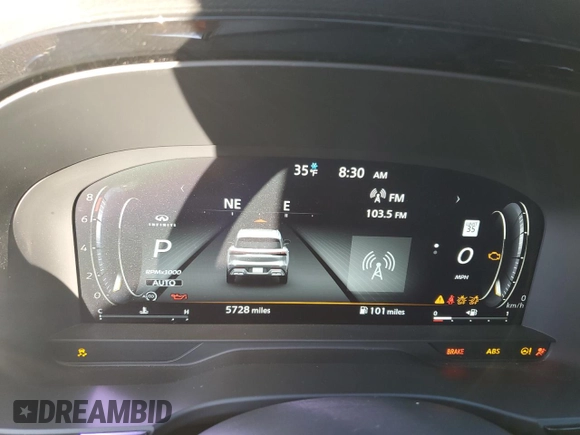 2024 Infiniti QX60 Luxe с VIN 5N1DL1FS2RC346226, выставлен на аукционе Copart как лот 49484615 с пробегом 5 728 миль миль и Списание • Salvage title. История ставок и продаж доступна на DreamBid. Изображение 9.
