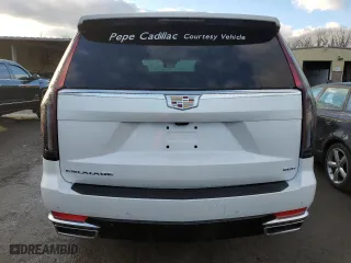 2024 Cadillac Escalade 4WD Premium Luxury with VIN 1GYS4BKL1RR360705, listed as a Copart auction lot 85241514 with 2,615 mi miles and Salvage Title. Bid and sale history available at carsss.com. Image 6.