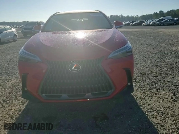 2025 Lexus NX 350h Luxury with VIN JTJHKCEZ6S2045132, listed as a Copart auction lot 73509094 with 8,709 mi miles and Salvage title. Bid and sale history available at DreamBid. Image 11.