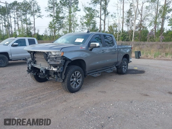 2021 Chevrolet Silverado 1500 LT with VIN 1GCUYDED4MZ149526, listed as a IAAI auction lot 41863285 with 38,591 mi miles. Bid and sale history available at carsss.com. Image 2.