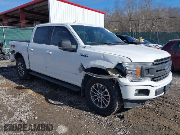 2018 Ford F-150 XL with VIN 1FTEW1E5XJFE20779, listed as a IAAI auction lot 41705616 with 138,996 mi miles and . Bid and sale history available at DreamBid. Image 1.