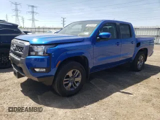 2025 Nissan Frontier S z VIN 1N6ED1EK7SN600169, wystawiony jako Copart lot #56358085 z przebiegiem 5 233 mil mil oraz Szkoda całkowita • Salvage title. Historia ofert i sprzedaży dostępna na DreamBid. Obrazek 1.