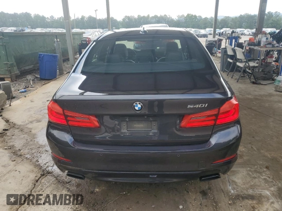 2017 BMW 5 Series 540i z VIN WBAJE5C31HG916453, wystawiony jako Copart lot #56172365 z przebiegiem 94 215 mil mil oraz Szkoda całkowita • Salvage title. Historia ofert i sprzedaży dostępna na DreamBid. Obrazek 6.