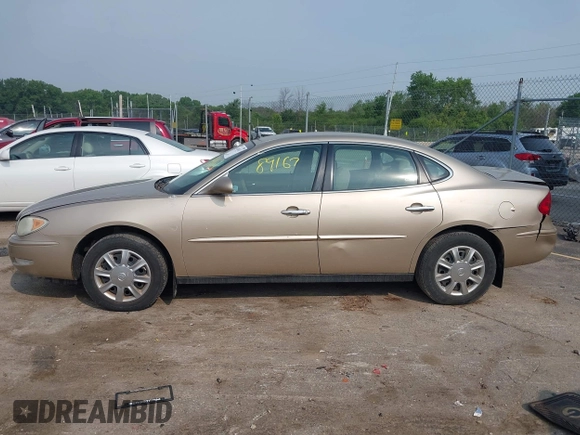 2005 Buick LaCrosse CX with VIN 2G4WC532751273312, listed as a IAAI auction lot 42489167 with 98,541 mi miles and . Bid and sale history available at DreamBid. Image 14.