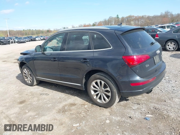 2014 Audi Q5 Premium Plus with VIN WA1LFAFP1EA114946, listed as a IAAI auction lot 42042556 with 190,787 mi miles. Bid and sale history available at carsss.com. Image 3.