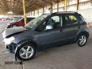 2008 Suzuki SX4 with VIN JS2YB413X85108496, listed as a Copart auction lot 76107604 with 104,241 mi miles and Salvage Title. Bid and sale history available at carsss.com. Image 1.