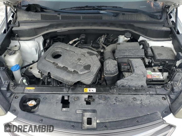 2017 Hyundai Santa Fe 2.4L with VIN 5XYZT3LB8HG434749, listed as a Copart auction lot 60261275 with 128,099 mi miles and Clean title. Bid and sale history available at DreamBid. Image 12.