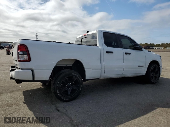 2023 Ram 1500 Big Horn with VIN 1C6SRFBT5PN578883, listed as a Copart auction lot 48968205 with 28,181 mi miles and Salvage Title. Bid and sale history available at carsss.com. Image 3.