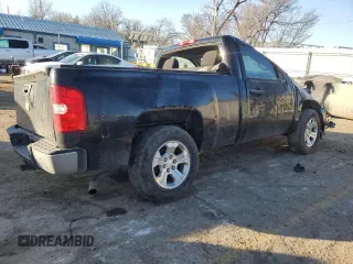 2008 Chevrolet Silverado 1500 Work Truck with VIN 1GCEC14X48Z308404, listed as a Copart auction lot 42343195 with 283,843 mi miles and Salvage Title. Bid and sale history available at carsss.com. Image 3.
