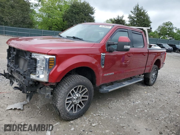 2019 Ford F-250 XL with VIN 1FT7W2BT4KEE62860, listed as a Copart auction lot 56298355 with 82,399 mi miles and Clean title. Bid and sale history available at DreamBid. Image 1.