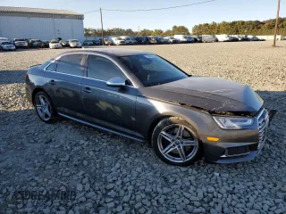 2018 Audi S4 Premium Plus with VIN WAUB4AF43JA003951, listed as a Copart auction lot 75572724 with 85,347 mi miles and Salvage Title. Bid and sale history available at carsss.com. Image 4.