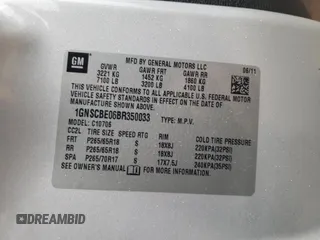 2011 Chevrolet Tahoe LT z VIN 1GNSCBE06BR350033, wystawiony jako Copart lot #88861575 z przebiegiem 171 373 mil mil oraz Szkoda całkowita • Salvage title. Historia ofert i sprzedaży dostępna na DreamBid. Obrazek 13.