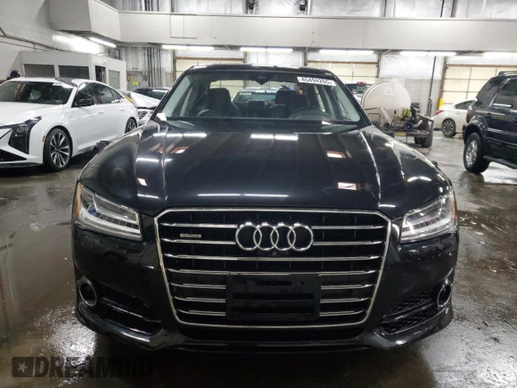 2016 Audi A8 L 4.0T Sport with VIN WAU43AFD1GN021393, listed as a Copart auction lot 45494265 with 73,770 mi miles and Salvage Title. Bid and sale history available at carsss.com. Image 5.