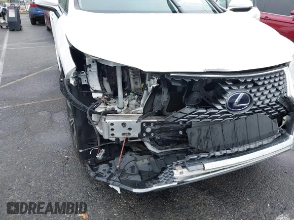 2020 Lexus RX with VIN 2T2HGMDA1LC052493, listed as a IAAI auction lot 41450535 with 63,547 mi miles. Bid and sale history available at carsss.com. Image 6.