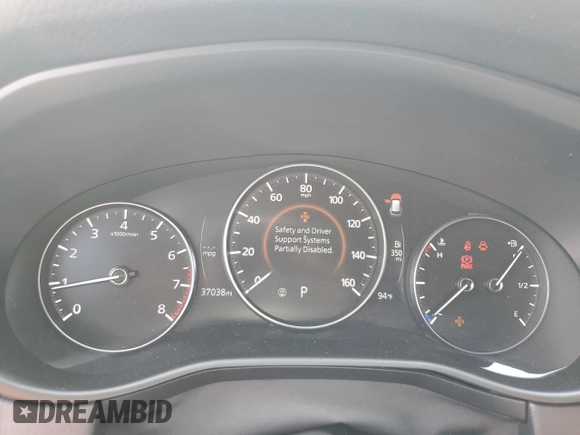 2024 Mazda CX-50 S Premium with VIN 7MMVABDM9RN180607, listed as a Copart auction lot 62893005 with 37,038 mi miles and Non repairable. Bid and sale history available at DreamBid. Image 9.