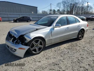 2007 Mercedes-Benz E-Class 3.5L with VIN WDBUF56XX7B026166, listed as a Copart auction lot 41962355 with 0 mi miles and Clean Title. Bid and sale history available at carsss.com. Image 1.