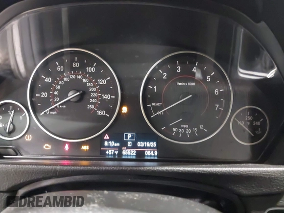 2017 BMW 3 Series 330i xDrive with VIN WBA8D9C32HA011795, listed as a IAAI auction lot 41789050 with 65,522 mi miles and . Bid and sale history available at DreamBid. Image 7.