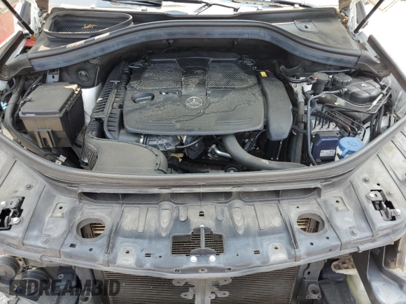 2015 Mercedes-Benz M 350 with VIN 4JGDA5JB7FA592524, listed as a Copart auction lot 58702095 with 109,977 mi miles and Salvage title. Bid and sale history available at DreamBid. Image 11.