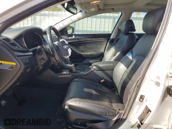 2016 Kia Cadenza Premium with VIN KNALN4D74G5209491, listed as a Copart auction lot 77173114 with 64,628 mi miles and Salvage Title. Bid and sale history available at carsss.com. Image 7.