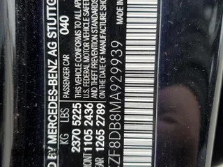 2021 Mercedes-Benz E-Class E 350 with VIN W1KZF8DB8MA929939, listed as a Copart auction lot 83035544 with 41,841 mi miles and Clean Title. Bid and sale history available at carsss.com. Image 12.